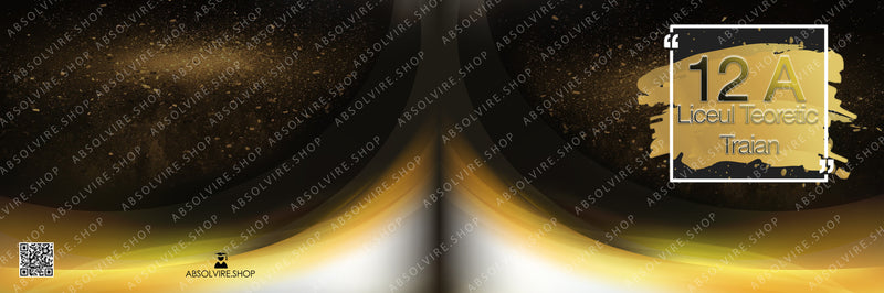 Model Copertă Black & Gold & Yellow nr. 10